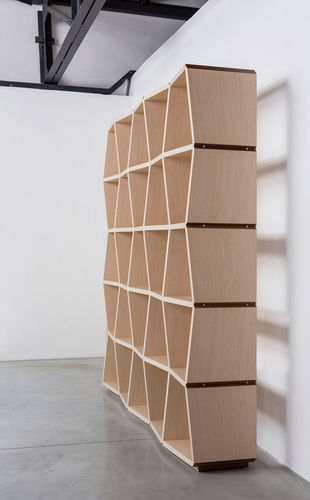 Libreria contemporanea - LUGI - in legno