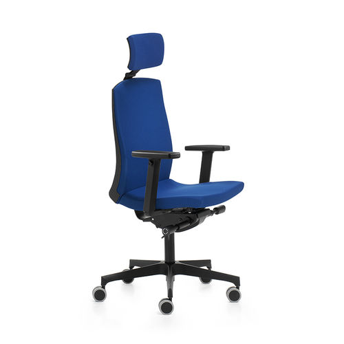 Poltrona direzionale contemporaneo - FLEXA - DILEOFFICE - in ecopelle / in pelle / in tessuto