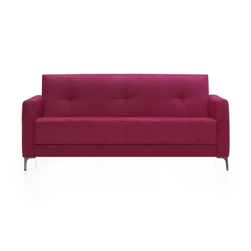 Divano contemporaneo - ASTORIA - DILEOFFICE - in tessuto / in pelle / colore personalizzabile
