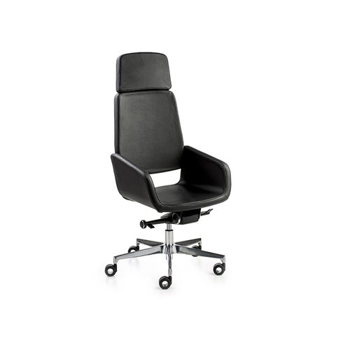 Sedia da ufficio design originale - AITA - DILEOFFICE - da interno / in tessuto / in pelle