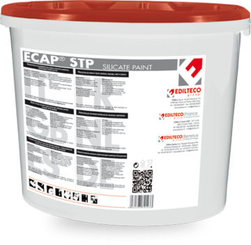 Pittura decorativa - ECAP STP - EDILTECO Group - da esterno / indoor / per muro