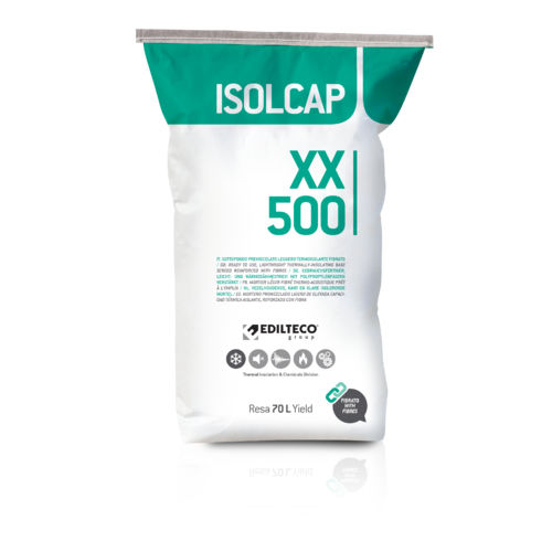 Malta di protezione - ISOLCAP XX 500 - EDILTECO Group - per piastrelle / isolante