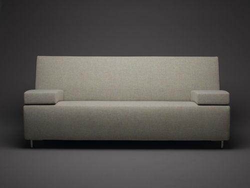 Divano design minimalista - BLONDY  - mminterier - in tessuto / in pelle / marrone