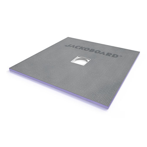 Piatto doccia quadrato - JACKOBOARD® AQUA FLAT - Jackon Insulation - piastrellabile / in polistirene estruso