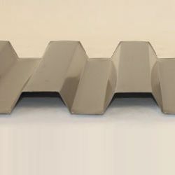 Lamiera grecata - 4" BOX RIBS - Corrugated Metals, Inc. - per tetti / per rivestimento di facciata
