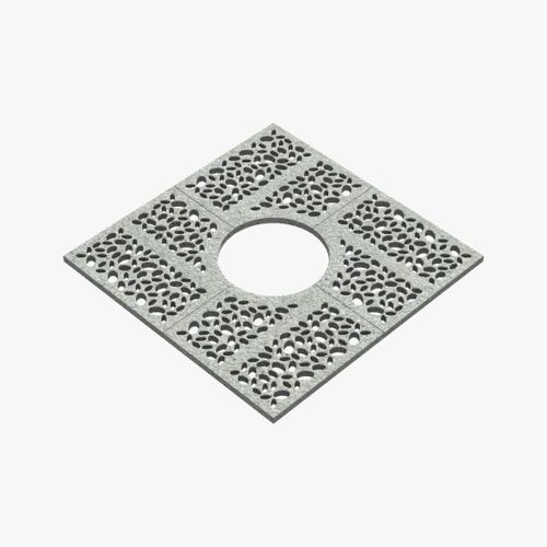 Griglia per alberi quadrata - PEBBLE HOLE SERIES - Jonite Private Limited - rotonda / in pietra