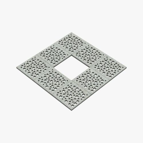 Griglia per alberi quadrata - STARCUT 1200 /  MOSAIC / PEBBLE HOLE - Jonite Private Limited - rettangolare / in pietra