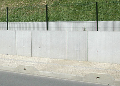 Muro di contenimento in cemento armato - ECO SERIES - Chapsol - modulare / prefabbricato
