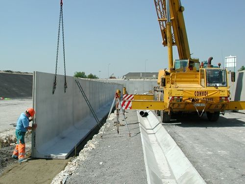 Muro di contenimento in cemento armato - 600 SERIES - Chapsol - modulare / prefabbricato
