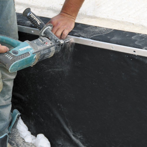 Membrana impermeabilizzante per fondazione - Flexirub - di protezione / in rotoli / in EPDM