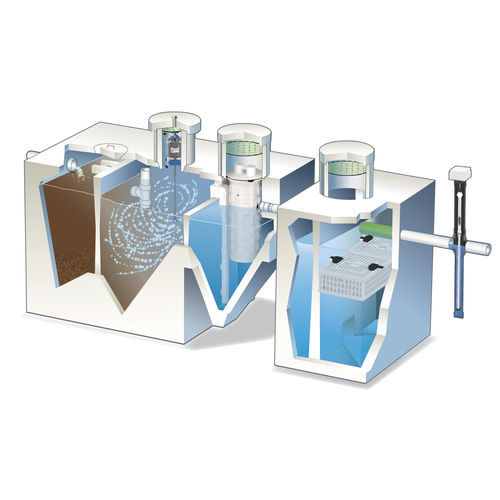 Micro impianto di depurazione per acqua - SINGULAIR R3® - Norweco - in calcestruzzo / con filtro / per piccole comunità