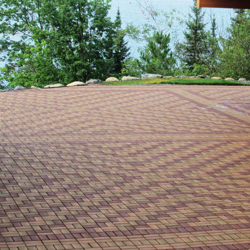 Pavé in composito - PERMEABLE - AZEK Building Products - drenante / in materiale riciclato