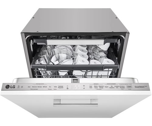 Lavastoviglie a carico frontale - TrueSteam™ QuadWash™ - LG Electronics - professionale / da appoggio / da incasso