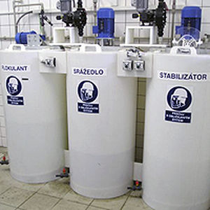 Serbatoio di stoccaggio dell'acqua - AS-TANK PP/FR - Asio - fuori terra / in plastica