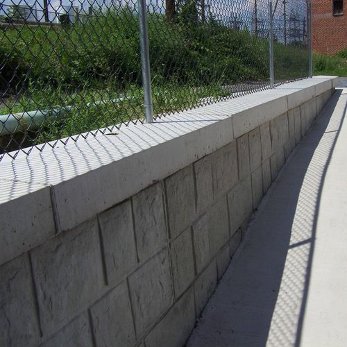 Blocco di calcestruzzo pieno - ECOLOGY - Nitterhouse - per recinzione di giardino / per muro di contenimento / ad alta resistenza