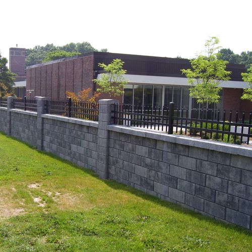 Recinzione a sbarre - AB - Nitterhouse - da giardino / in calcestruzzo / ad alta sicurezza