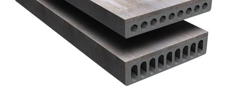 Lastra prefabbricata per solaio in composito - COMPOSITE FLOORS - Bison - in calcestruzzo / alveolata