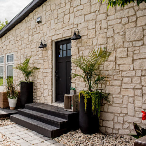 Paramento di pietre - ROUGHCUT® - Eldorado Stone - indoor / per esterni / da incollare