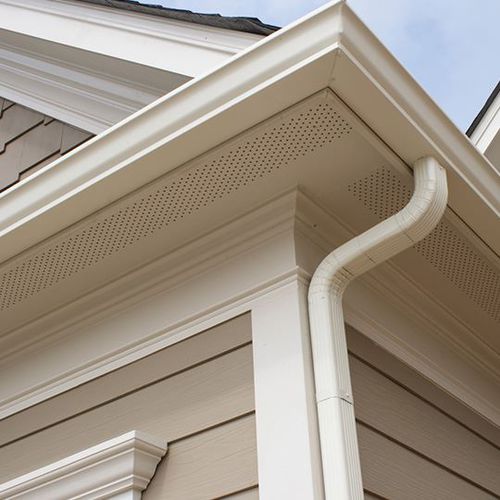 Intradosso ventilato - NICHISOFFIT™ / NICHITRIM™ SMOOTH VENTED - NICHIHA FIBER CEMENT