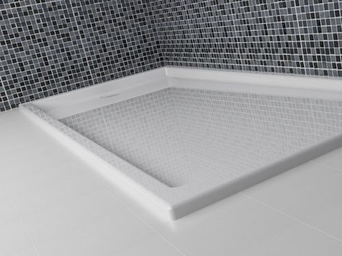 Piatto doccia rettangolare - VISUAL - HIDROBOX by absara - da appoggio / in acrilico