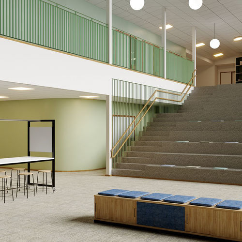 Pavimento in vinile - DESERT & RIVER  - ECOsurfaces Recycled Rubber Flooring - da interno / per ufficio / per edifici pubblici