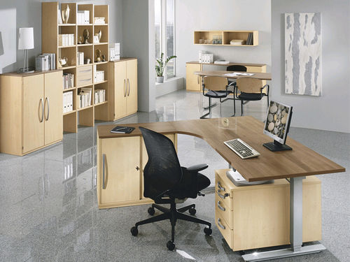 Scrivania direzionale - TECHNO - RÖHR-Bush - contemporanea / in legno / in metallo