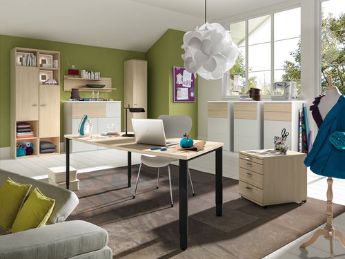 Scrivania contemporanea - XCEPTION - RÖHR-Bush - in legno / con 4 gambe / contract