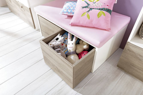 Panca contemporanea - COSY - RÖHR-Bush - in rovere / per bambini