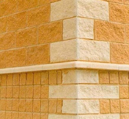Blocco di calcestruzzo forato - DENIA - Verniprens - per parete / ad alte prestazioni / facciavista