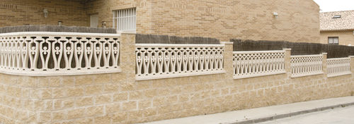 Balaustra in pietra ricostituita - AZAFOR - Verniprens - da esterno / per balcone / per esterno