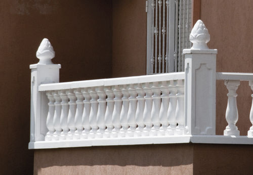 Balaustra in pietra ricostituita - PARMA - Verniprens - da esterno / per balcone / per esterno