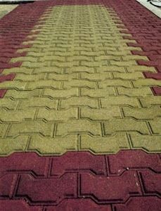 Pavé in calcestruzzo - ARANJUEZ - Verniprens - carrabile / in materiale riciclato