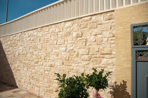 Rivestimento murale per interni - PIAMONTE - Verniprens - da esterno / in calcestruzzo / testurizzato