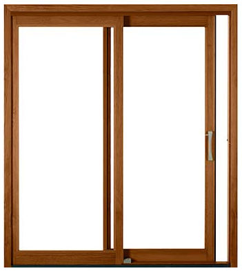 Vetrata scorrevole - PELLA® 450 - PELLA - in legno / a doppi vetri