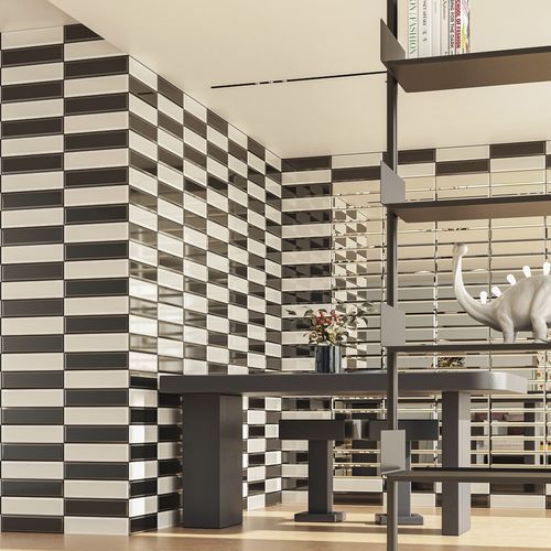 Piastrella in ceramica - DIAMOND - Ceramica Bardelli - in vetro / lucida / 3D