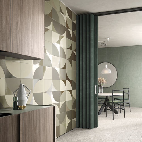 Piastrella in gres porcellanato - MONOSCOPIO - Ceramica Bardelli - opaca / da interno / da esterno