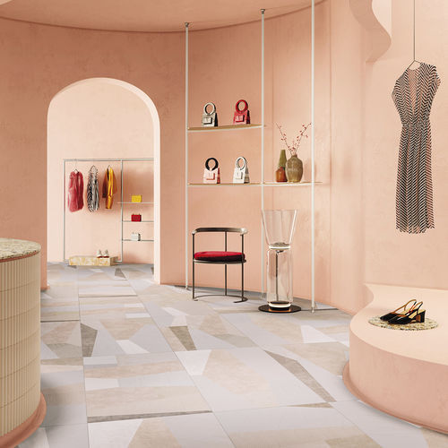 Piastrella in gres porcellanato - PALLADIANA - Ceramica Bardelli - opaca / da interno / da bagno