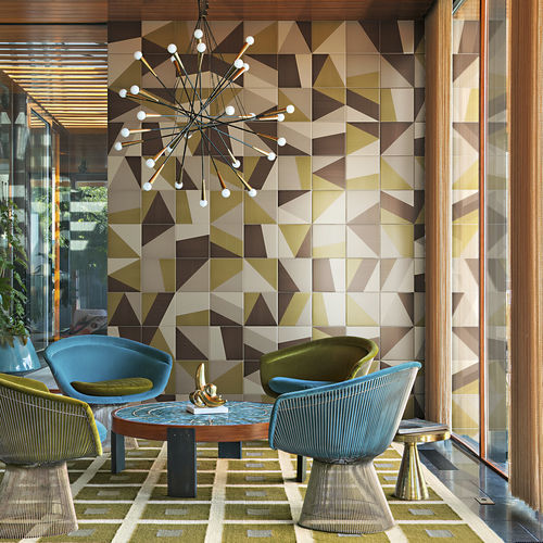 Piastrella in ceramica - TANGRAM - Ceramica Bardelli - opaca / da interno / da bagno