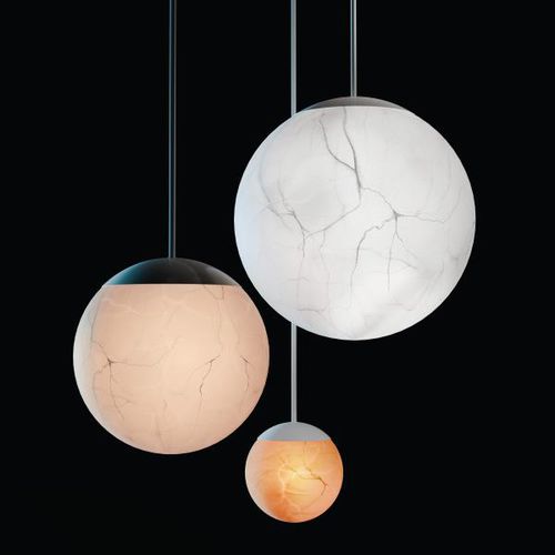 Lampada a sospensione - HAND PAINTED GLOBES  - SPI Lighting - in vetro / contemporanea / con cavo
