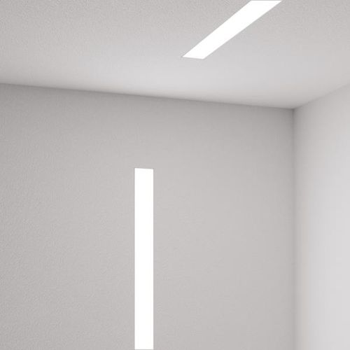Luce da incasso a soffitto - ZYNN 3" LINES  - SPI Lighting - da incasso a muro / LED / lineare