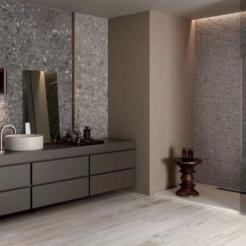 Piastrella in gres porcellanato - FUTURA - ARIANA CERAMICA ITALIANA - bocciardata / da interno / da esterno