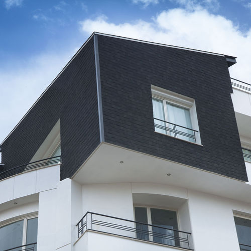 Scandola a base di bitume - CAMBRIDGE XTREME 9.5° - IKO - Euroclasse E / per tetti / per muro