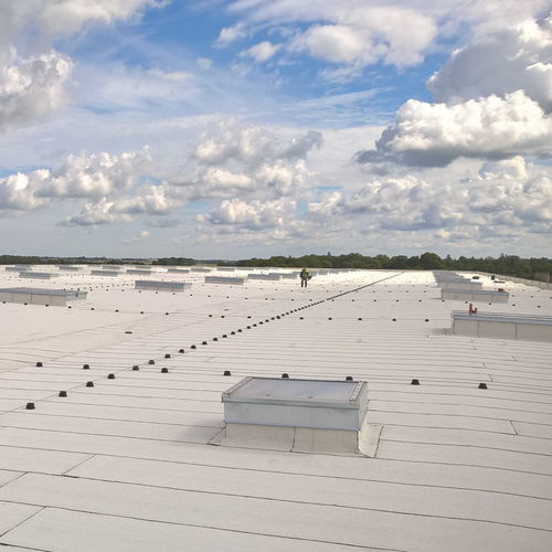 Membrana impermeabilizzante di protezione - POWERFLEX - IKO - per tetti / in rotoli / per rinnovo