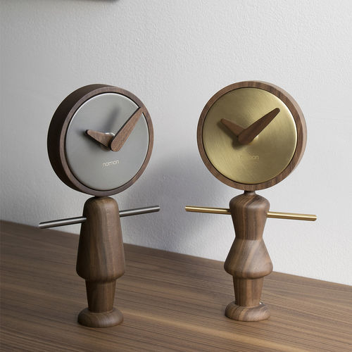 Orologio contemporaneo - NENE &amp; NENA - NOMON - da tavolo / da terra / analogico