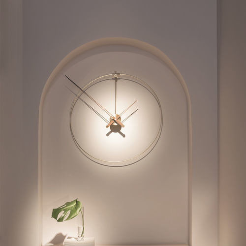 Orologio contemporaneo - NEW ANDA - NOMON - a muro / analogico / in noce