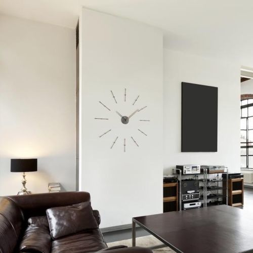 Orologio contemporaneo - MINI MERLÍN - NOMON - a muro / analogico / in noce