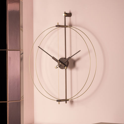 Orologio contemporaneo - MINI BARCELONA PREMIUM - NOMON - a muro / analogico / in noce