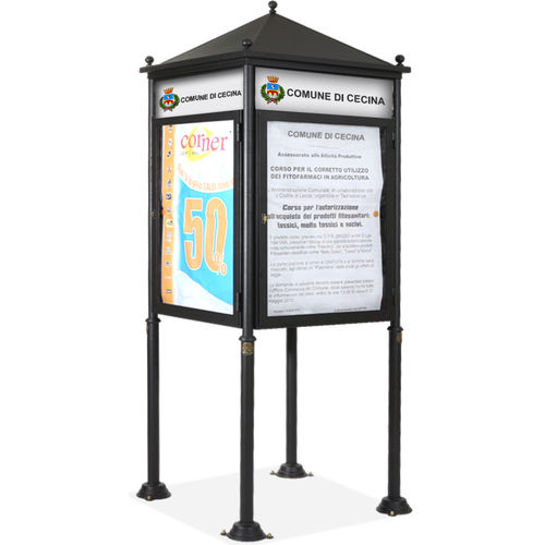 Totem pubblicitario - SQUARE 185 - DIMCAR s.r.l. - per spazio pubblico