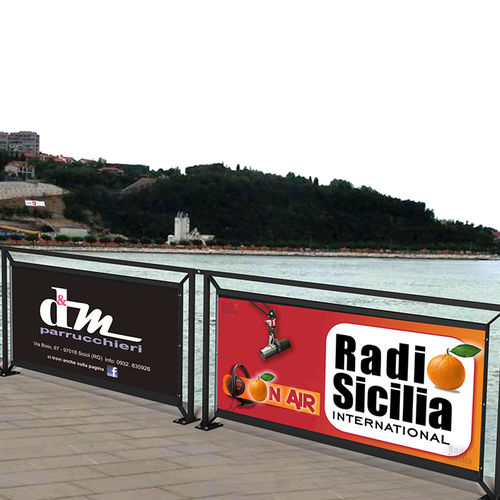 Recinzione a pannelli - PALERMO 352 - DIMCAR s.r.l. - per spazio pubblico / in acciaio galvanizzato / contemporanea