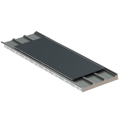 Pannello sandwich isolante per moduli fotovoltaici - QUADCORE POWERPANEL - Kingspan Insulation - rivestimento in alluminio / anima isolante / ad alta resistenza